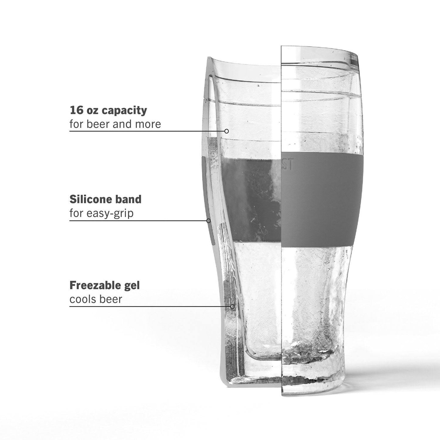 Beer Freeze Cooling Cups