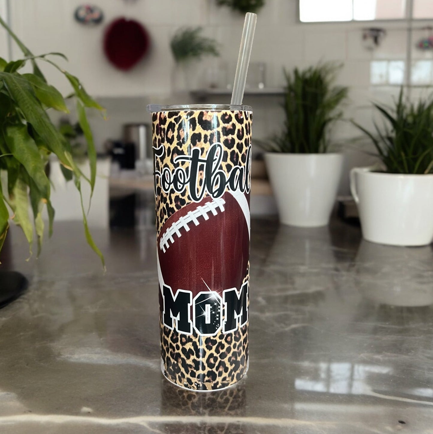“Football Mom” 20oz Tumbler