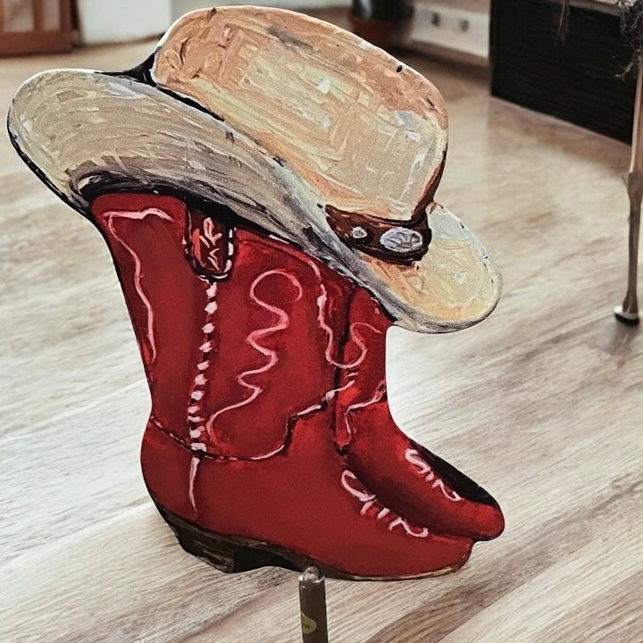 Round Top Cowboy Boot Finial