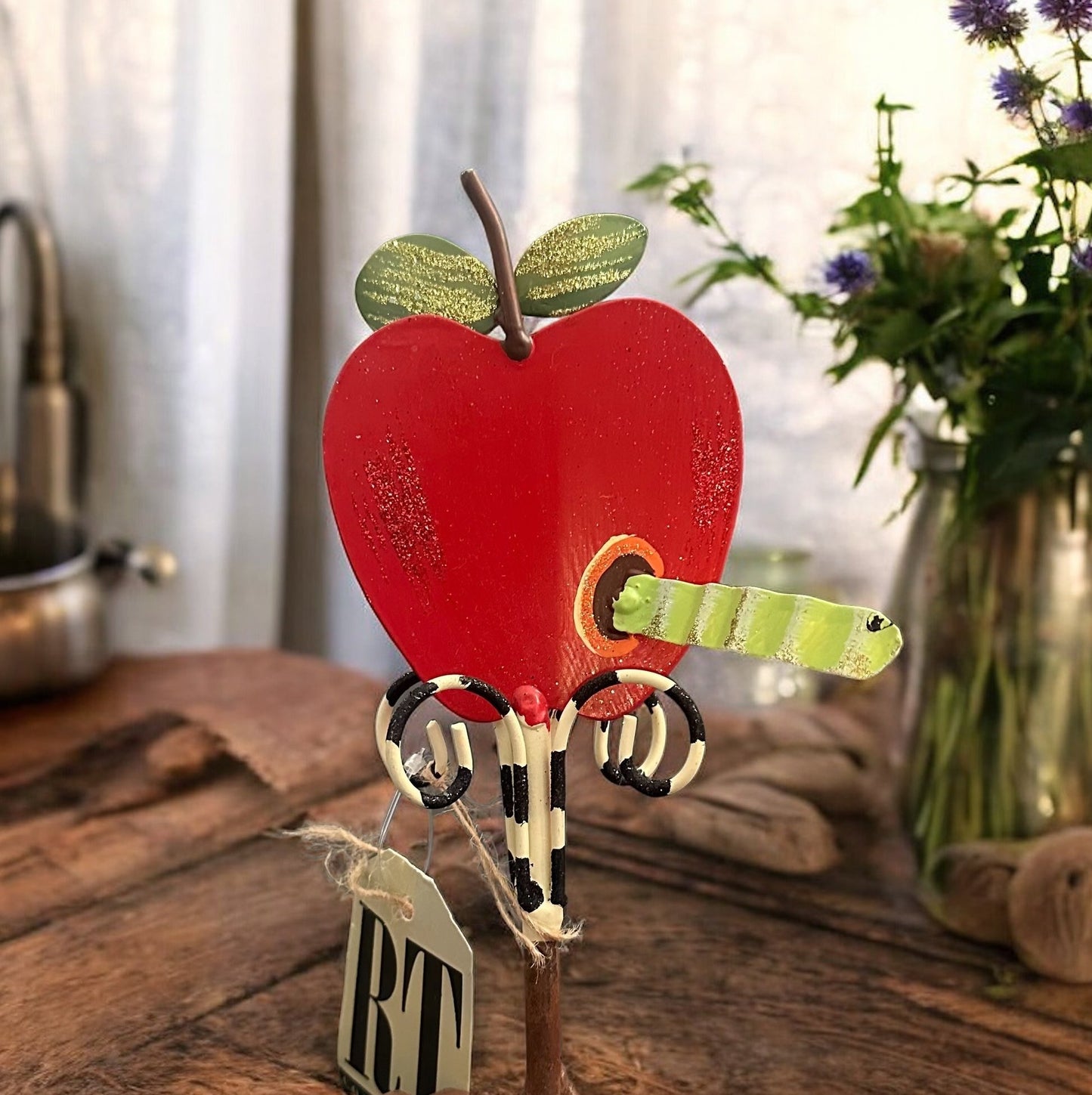 Round Top Apple Finial