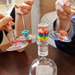 Rainbow Drink Markers + Bottle Stopper