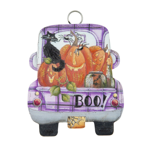 Round Top “Boo” Truck Charm