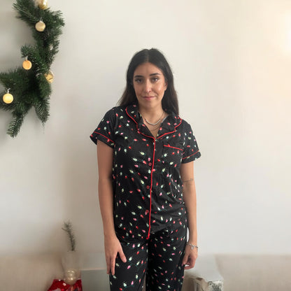 Hello Mello Holiday Pajama Top