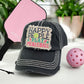 “Happy People Play Pickleball” Baseball Cap