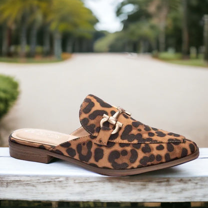 Leopard Slat Shoes