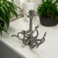 Pewter Octopus Stem Wine Glass