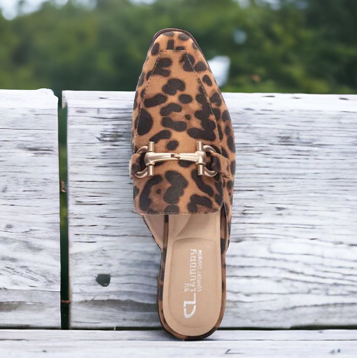 Leopard Slat Shoes