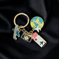 Travel Vacation Keychain