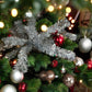 Silver Tinsel Christmas Decor