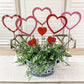 Open Heart Stakes Home Decor