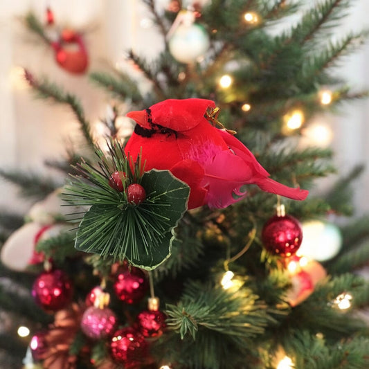 Red Cardinal Bird Ornament