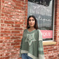 Sage Multicolored Knit Star Long Sleeve