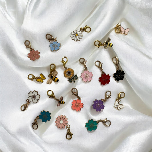 Spring Clip on KeyChain Charms