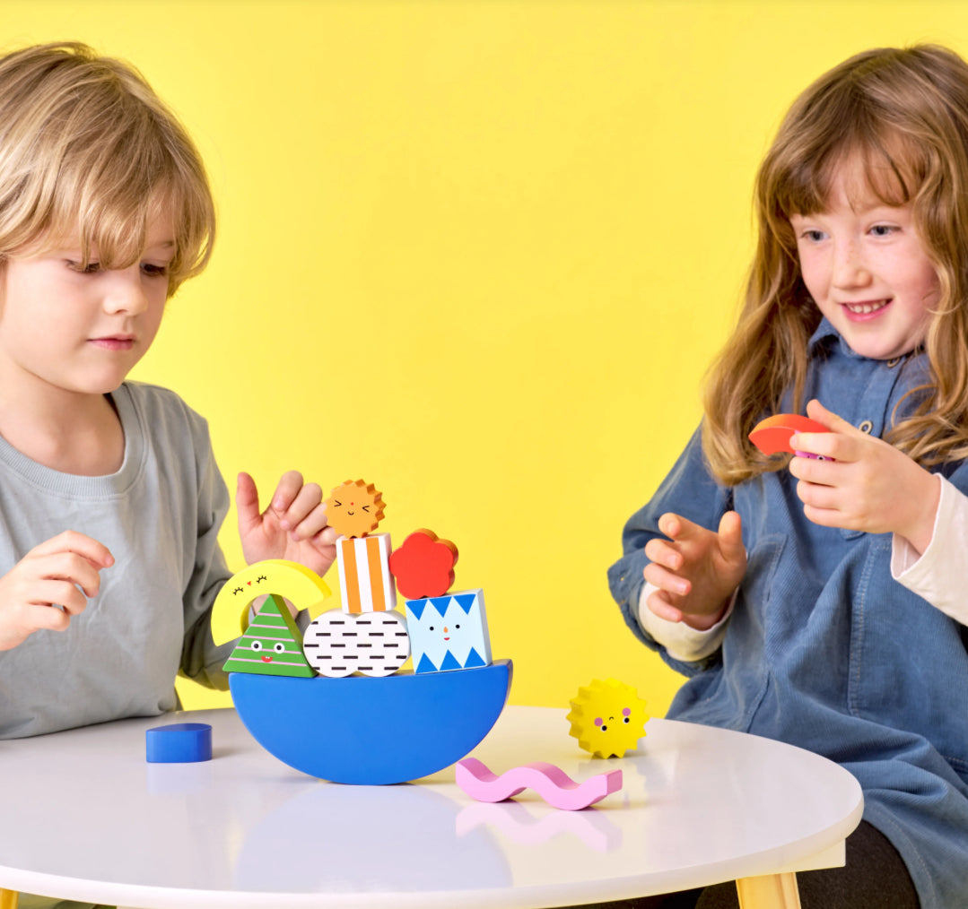 Teeter Totter Wood Balance Shapes