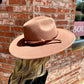Brown Felt Hat