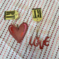 Valentines Round Top Garland Charms
