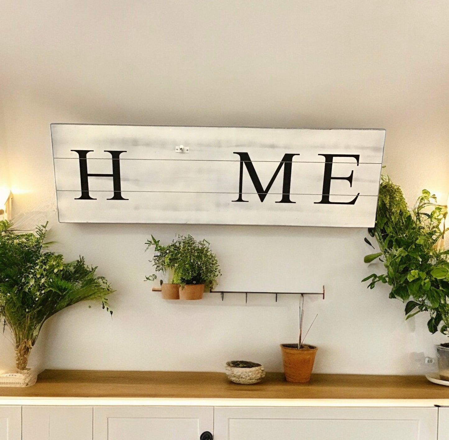 “HOME” Charm Display Sign