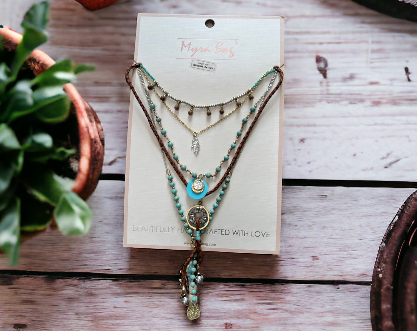 Southwest Spirit Multistrand Necklace