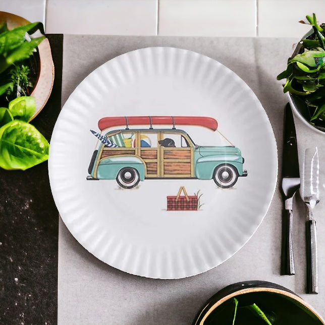 Summertime Melamine Paper Plates