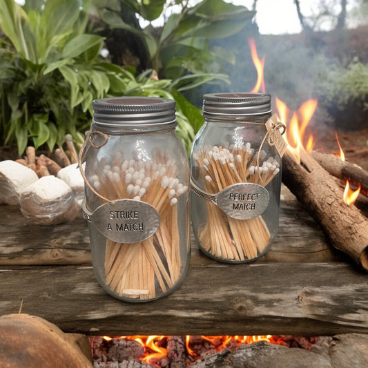 Mason Jar Full of Matches