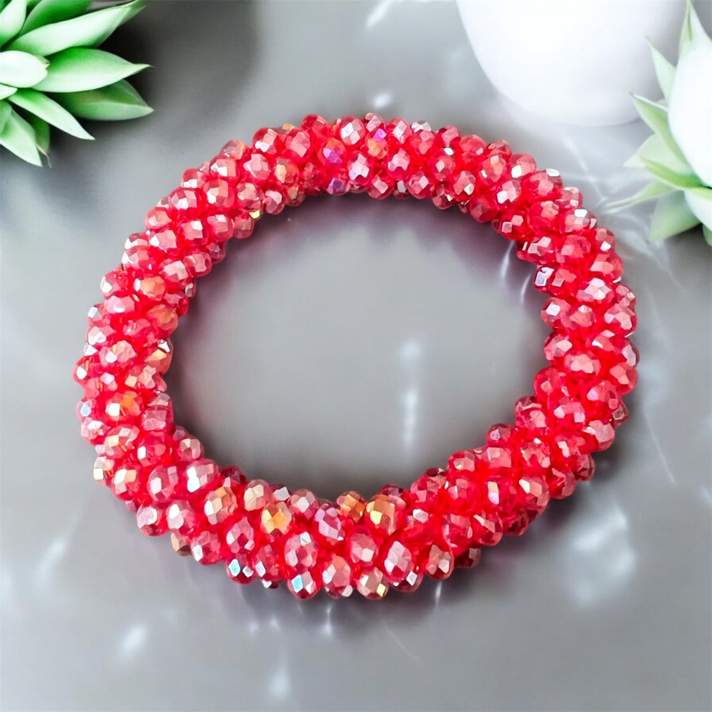 Thick Beaded Bracelets