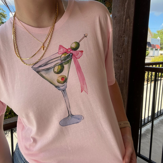 Pink Dirty Martini T-Shirt