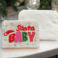 “Santa Baby” Beaded Coin Purse