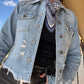 Cropped Denim Jacket