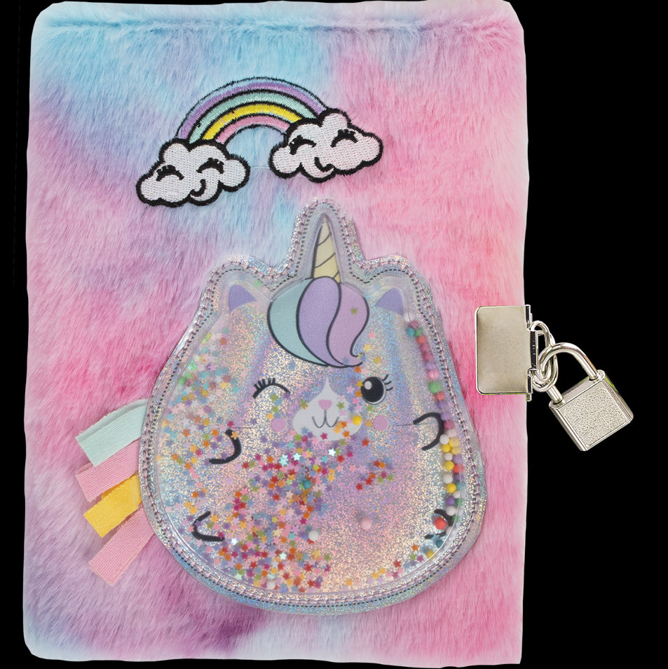 Caticorn Lock & Key Furry Journal