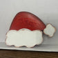 Glittery Santa Hat Charm Magnet