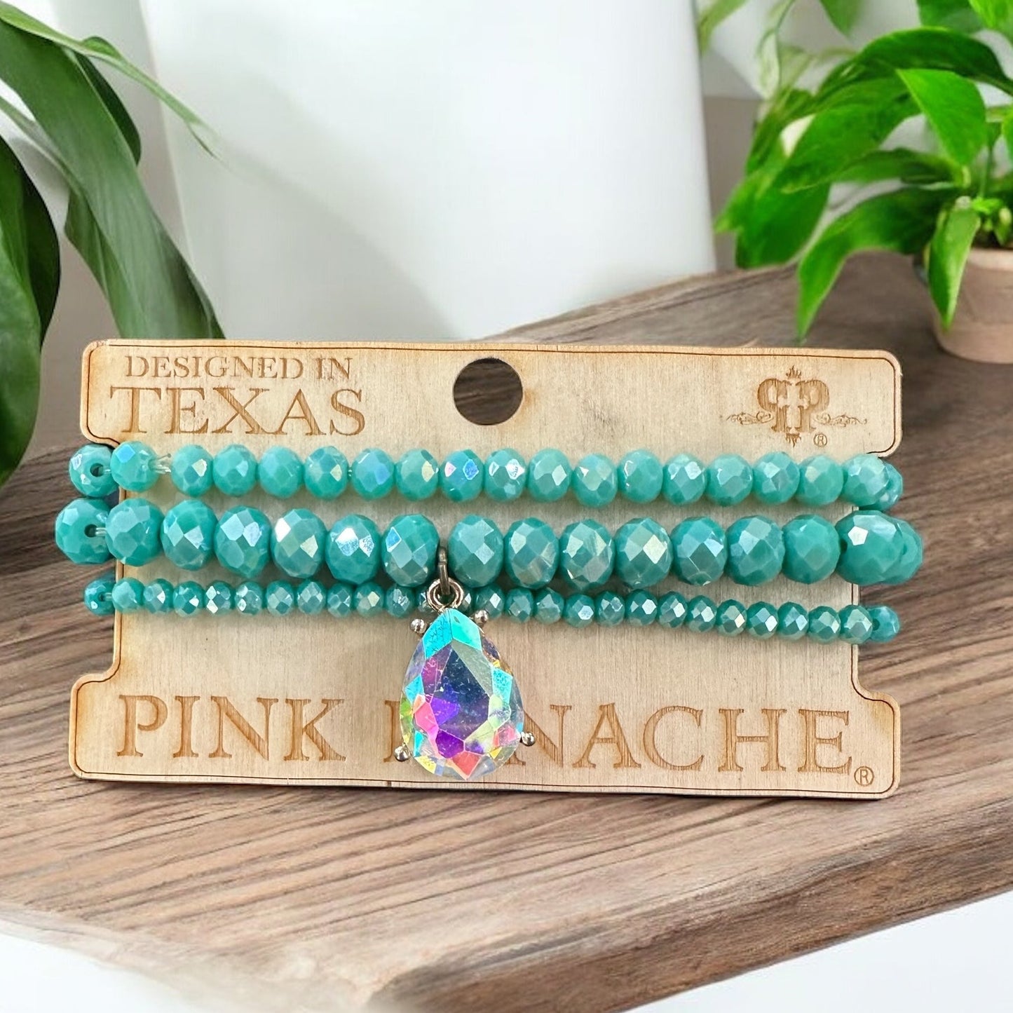 Stacked Mint Bracelet Set