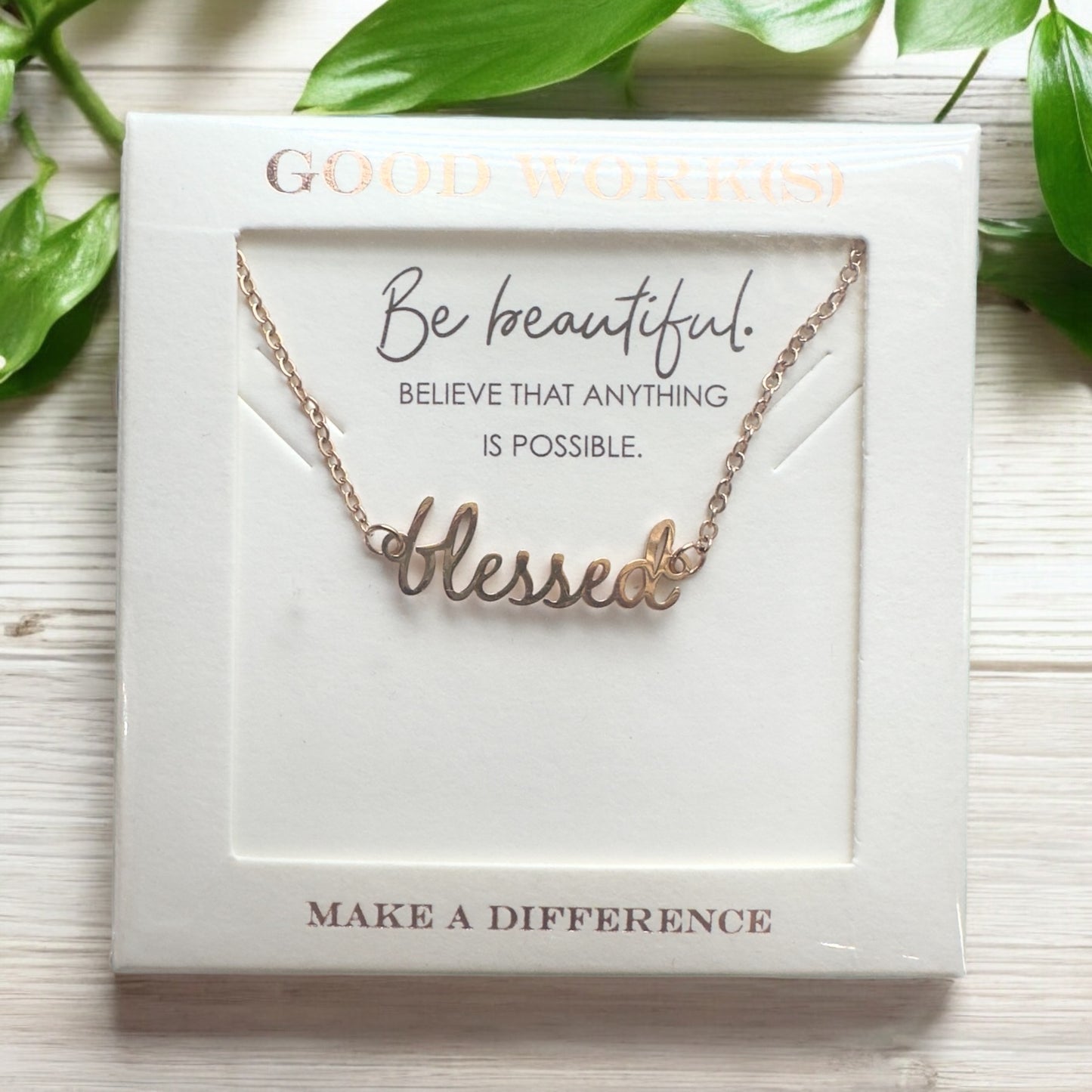 Good Works Necklaces