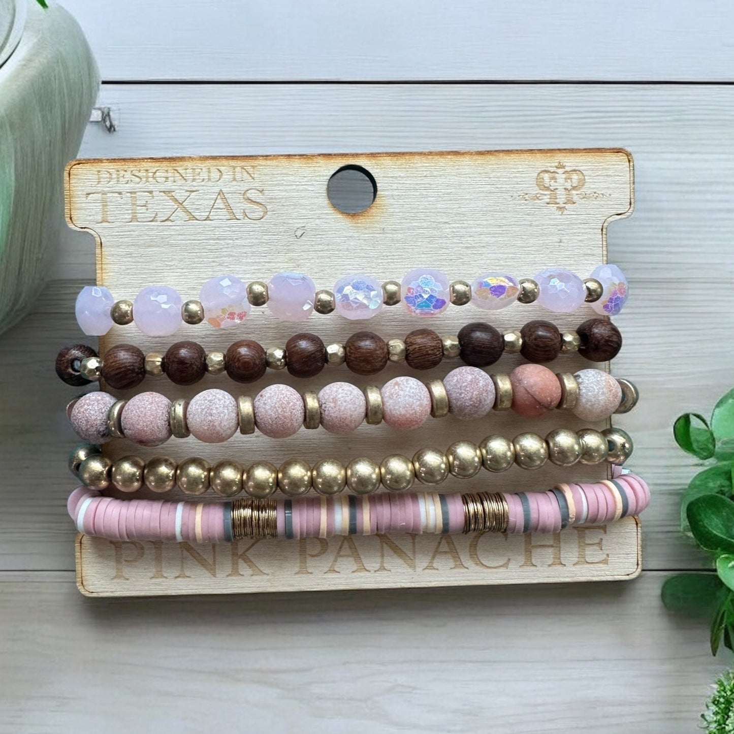 Blush Tone Bracelet Set