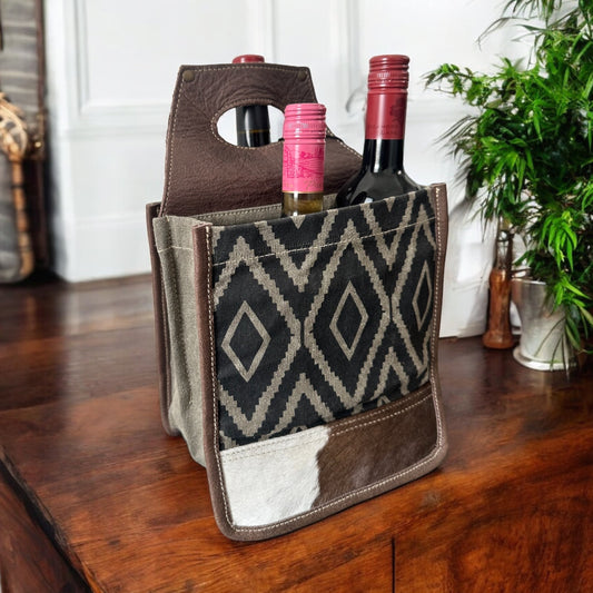 Myra Chevron Beer Caddy