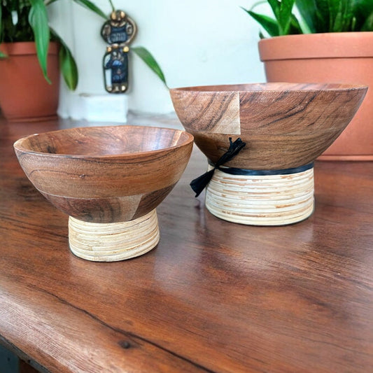 Boardwalk Acacia Wood Bowls