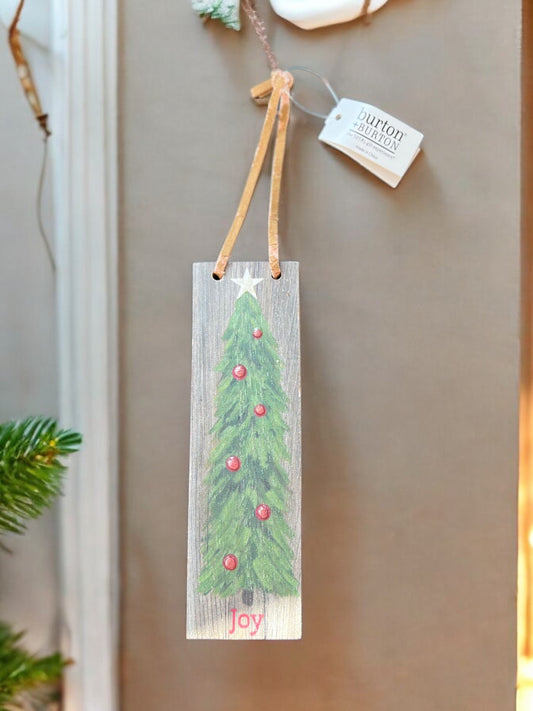 Wooden Christmas Tree Ornament