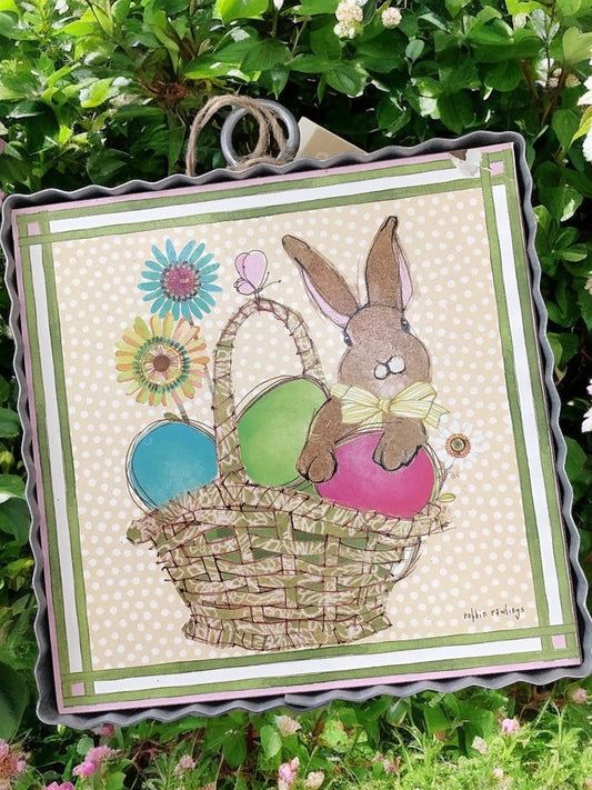 Easter Bunny Basket Cham