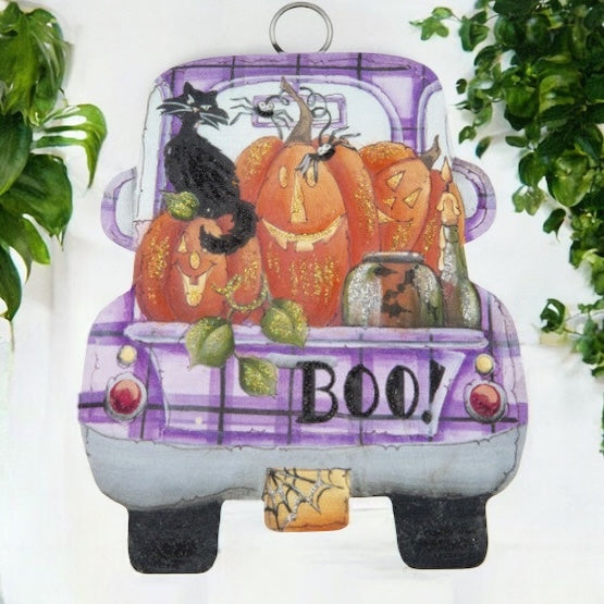 Round Top “Boo” Truck Charm