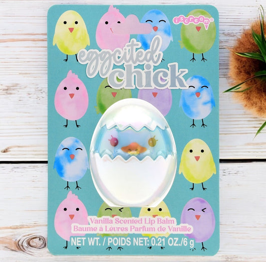 Eggcited Chick Lip Balm