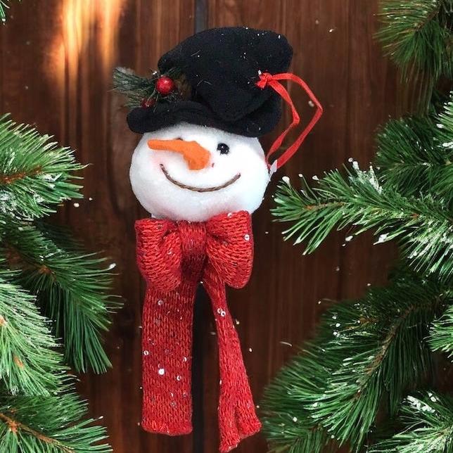 Snowman Head Ornament