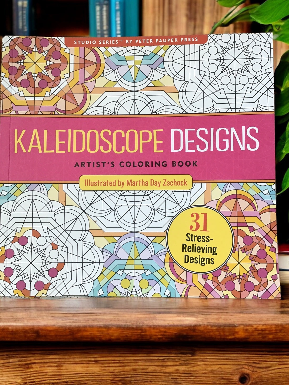 Kaleidoscope Coloring Book