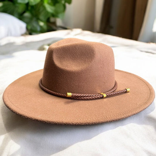 Brown Felt Hat