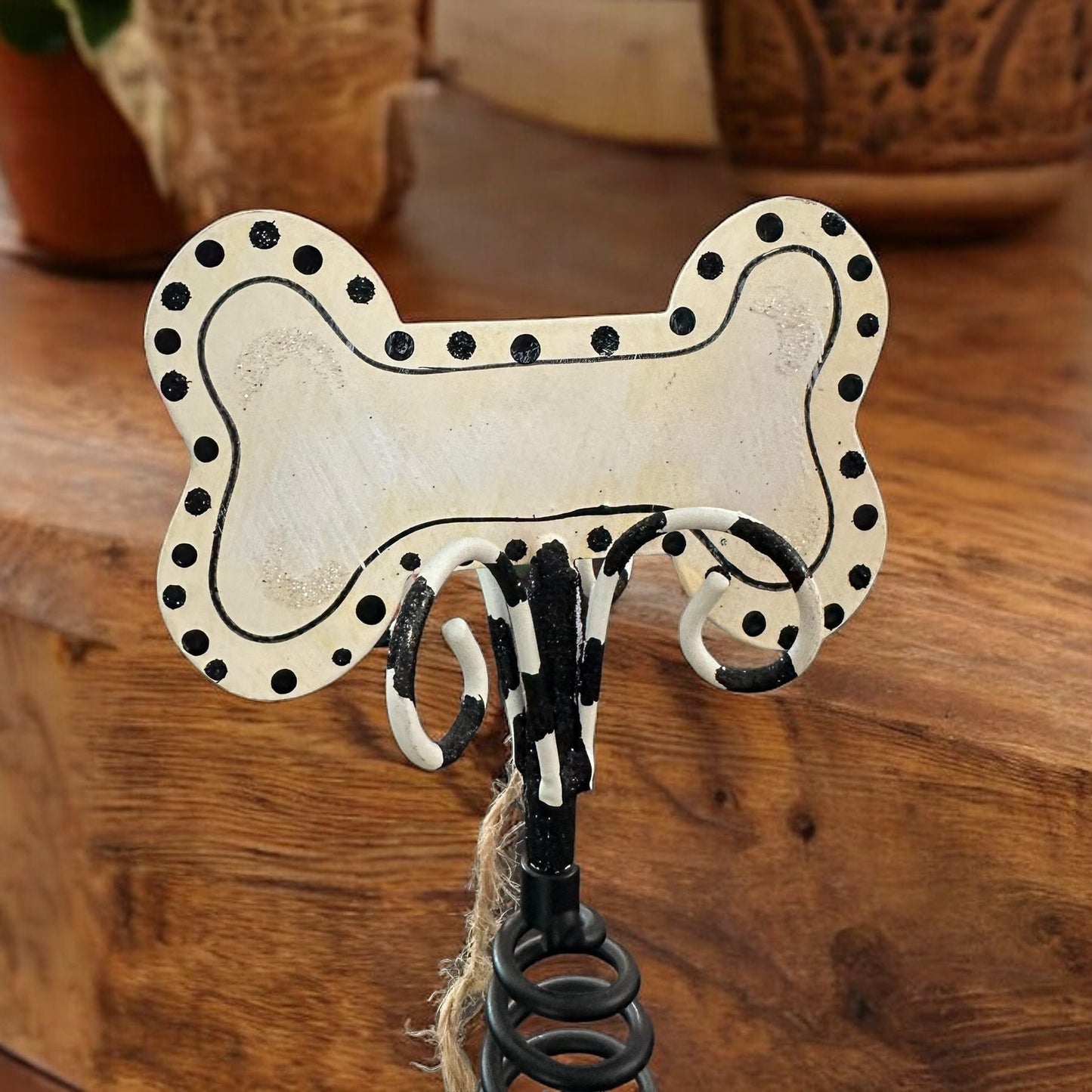 Round Top Dog Bone Finial