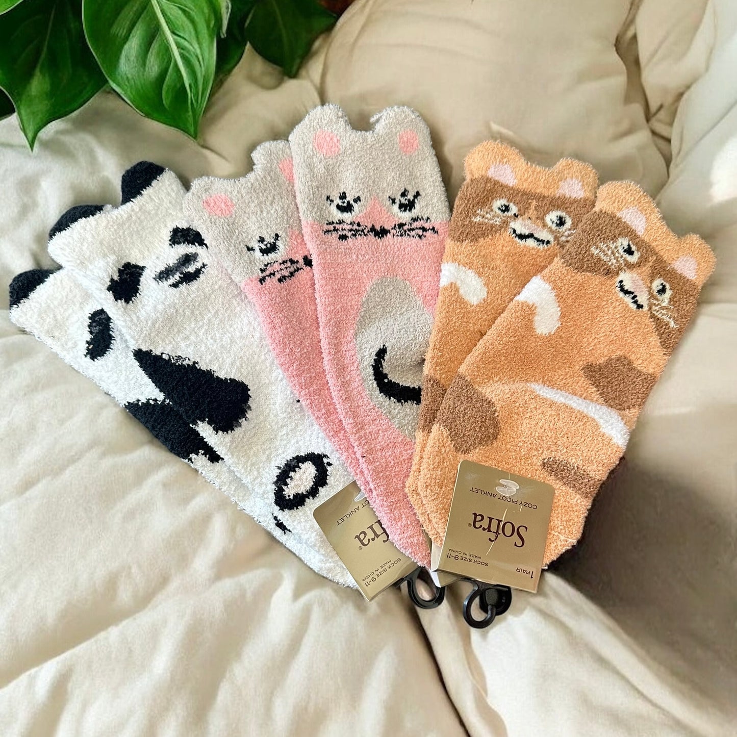 Animal Grip Socks