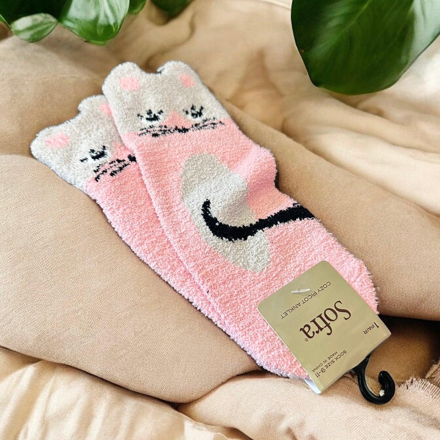 Animal Grip Socks