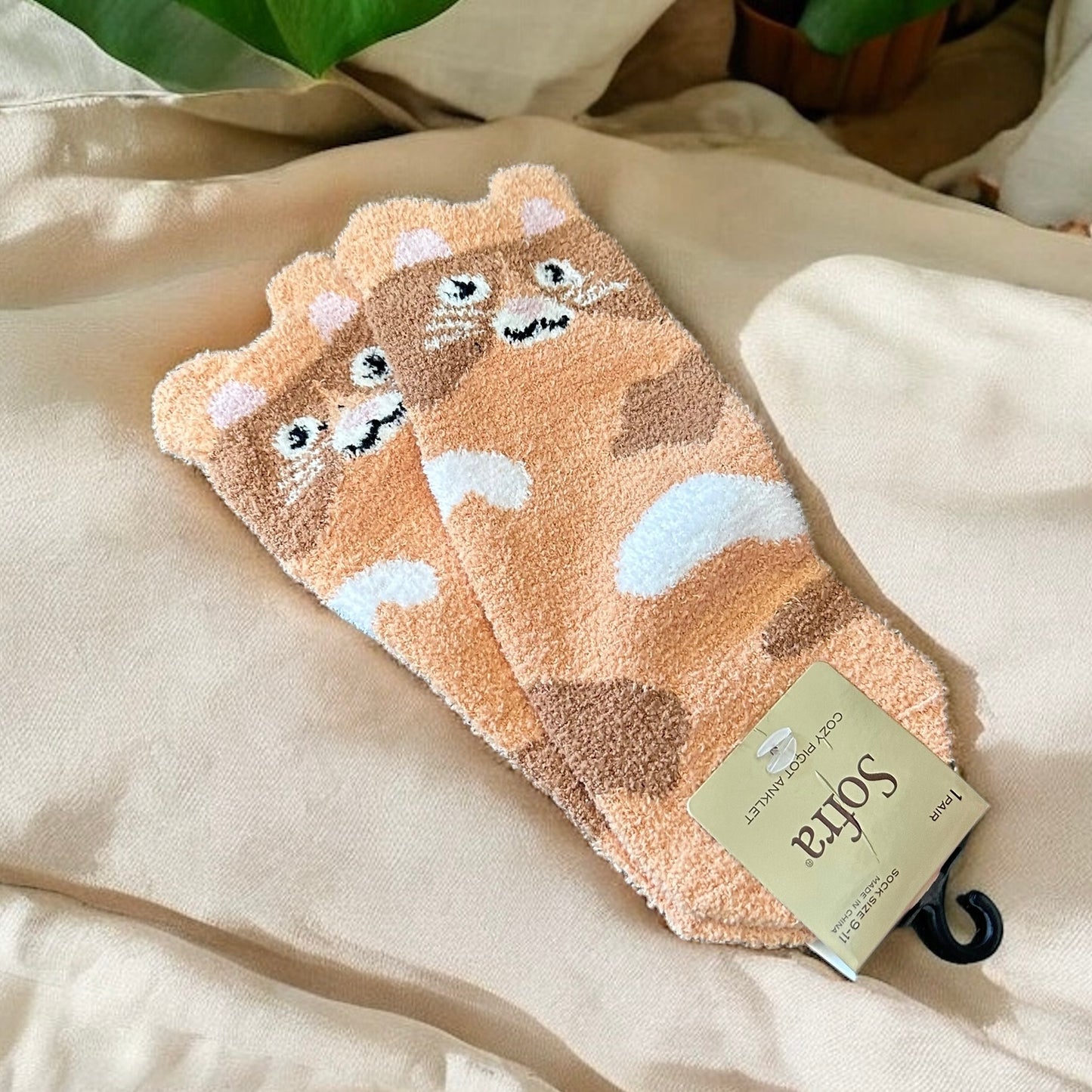 Animal Grip Socks