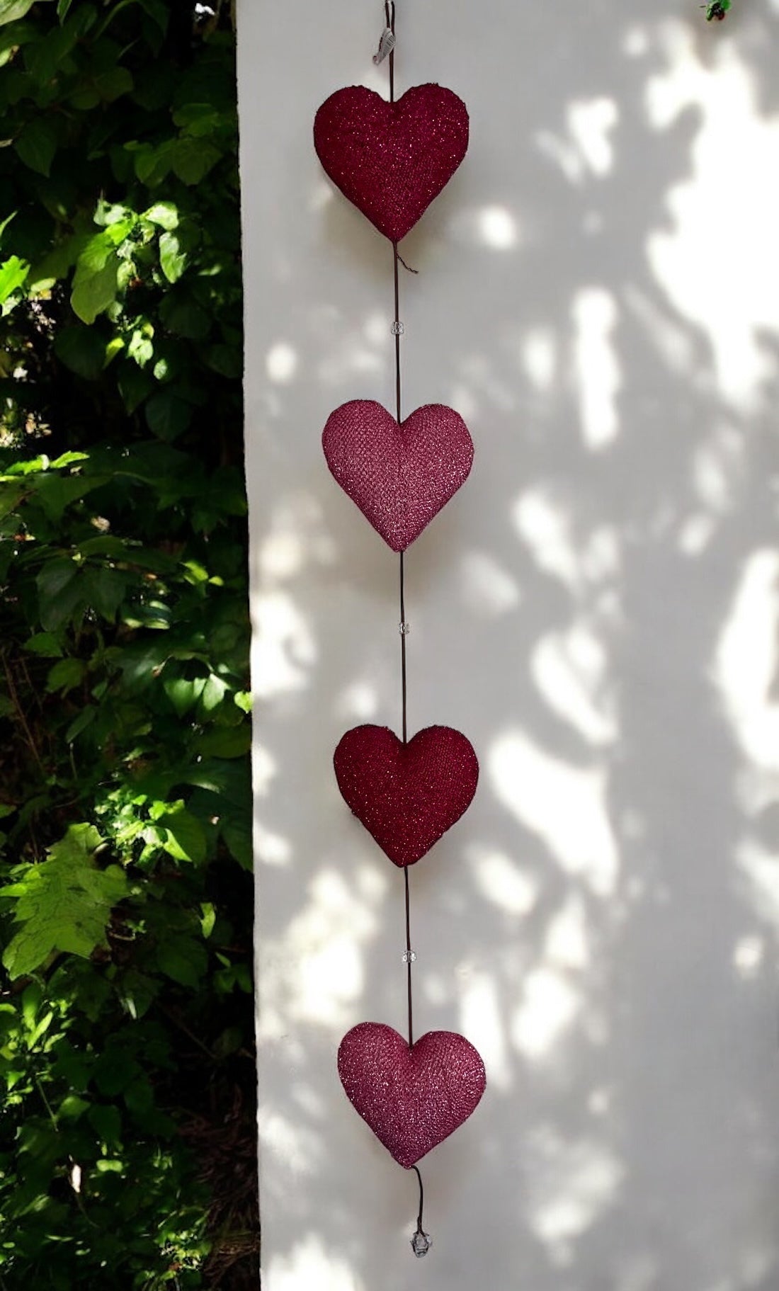 Hanging Valentine Hearts