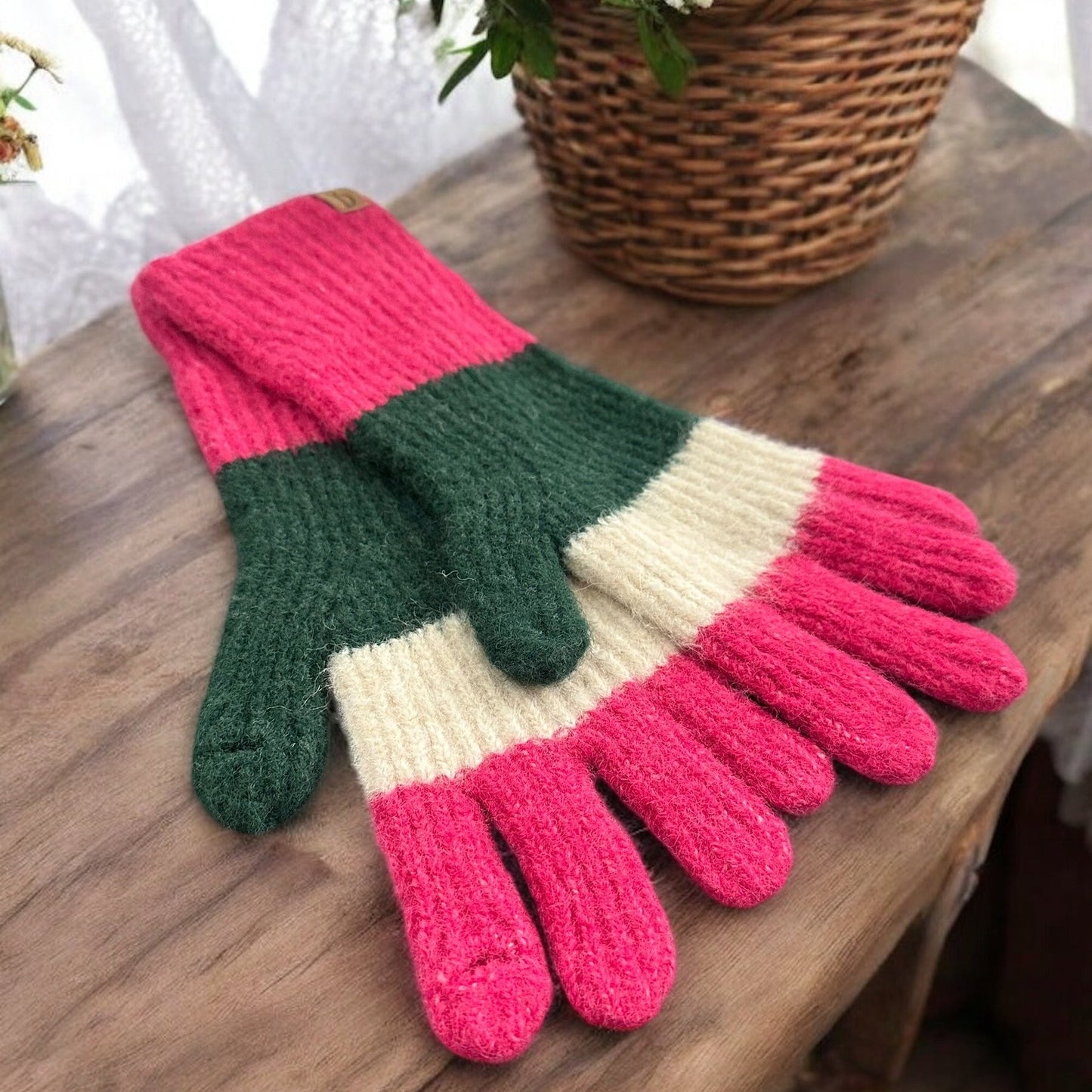 Touch Screen Knit Gloves