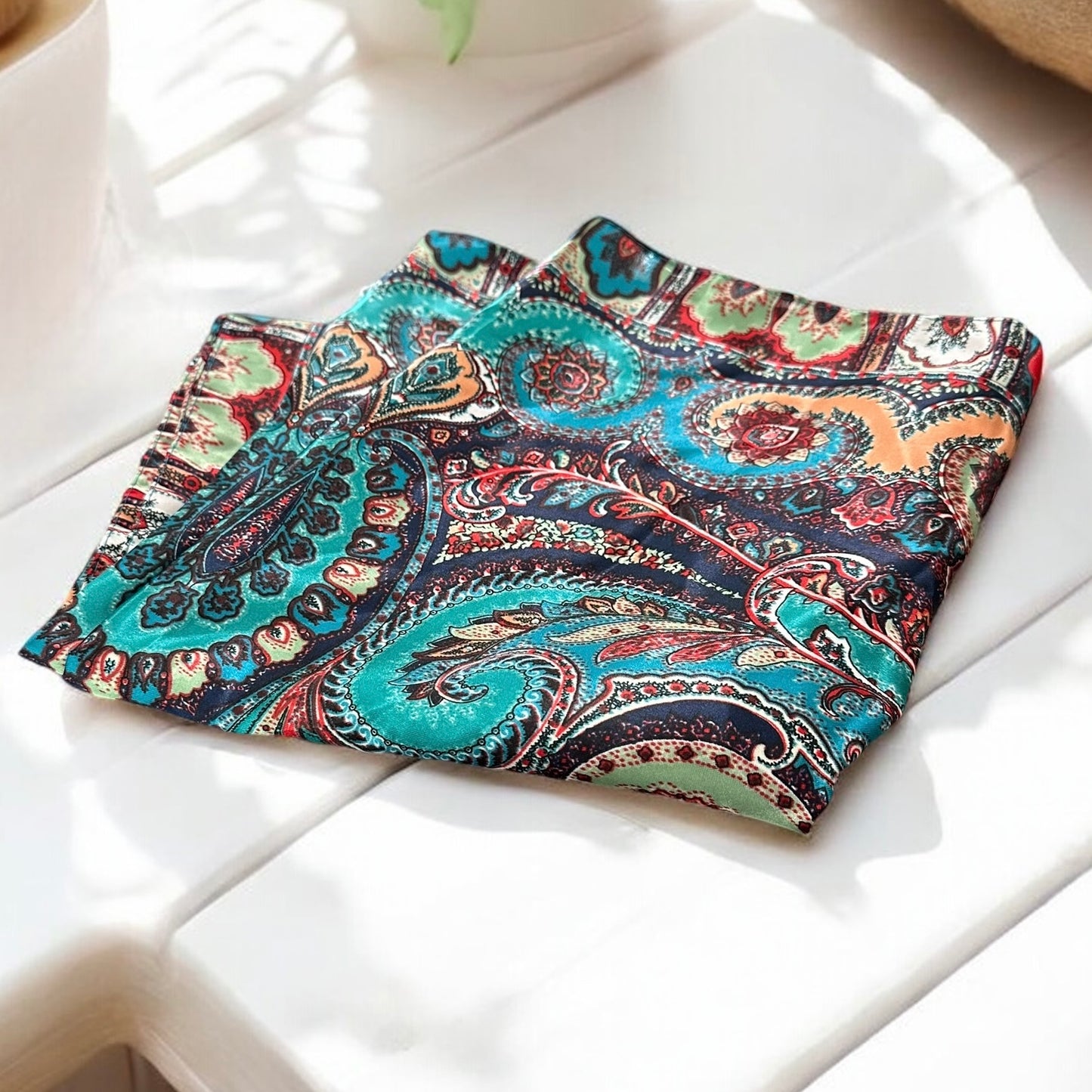 Paisley Silk Scarves