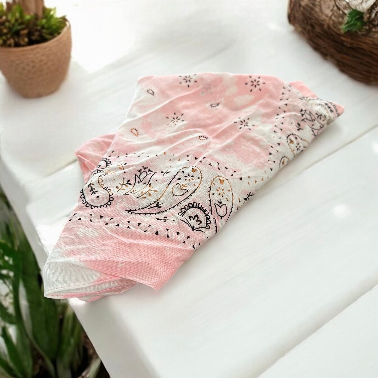 Paisley Print Bandanna